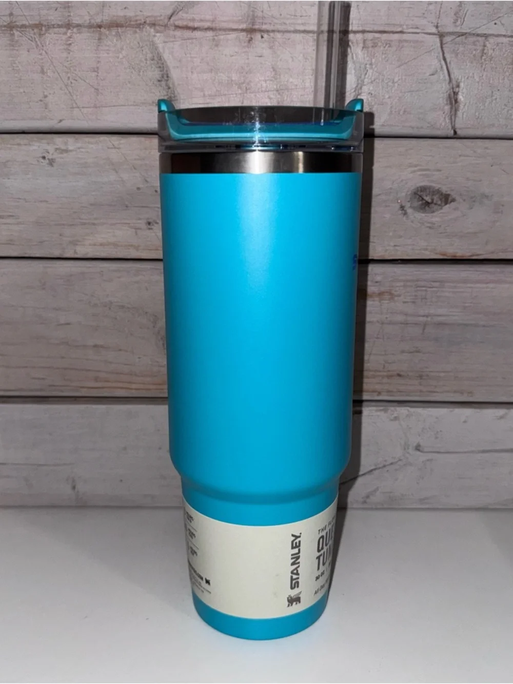 Stanley 30oz Quencher Tumbler - AQUAMARINE - 2024 Target Summer Release NWT - Picture 4 of 9